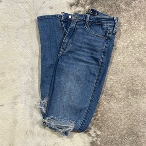 Hollister Ultra High Rise Crop Super Skinny Jeans